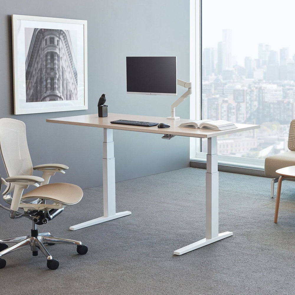 Counterbalance Height-Adjustable Table