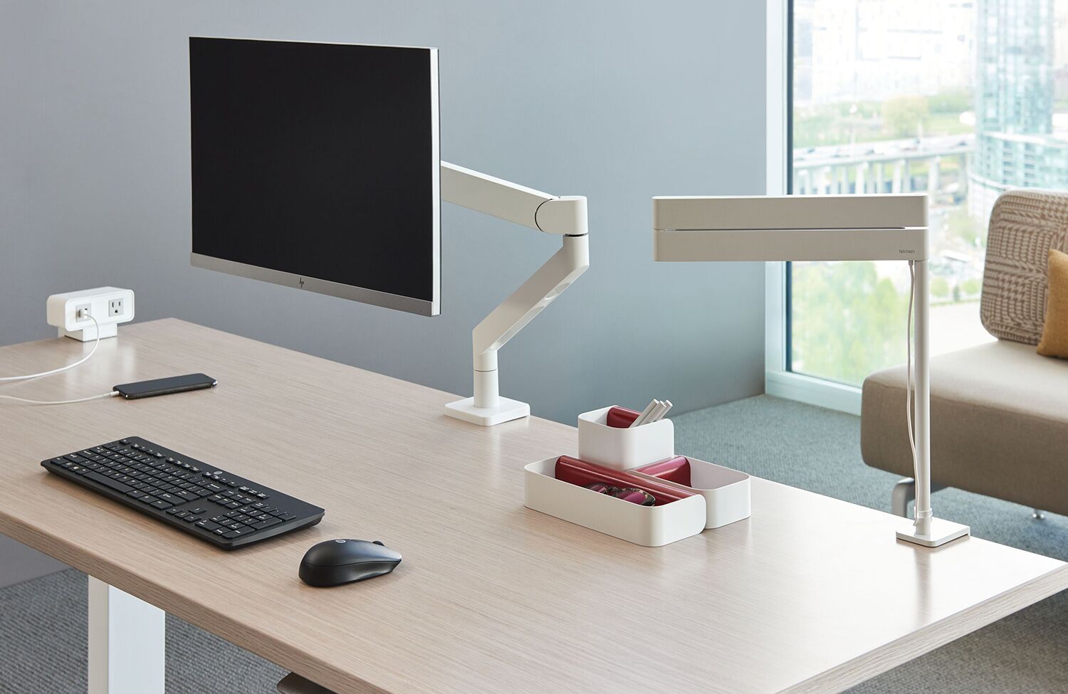 Teknion Counterbalance Height Adjustable Table Teknion Store Canada